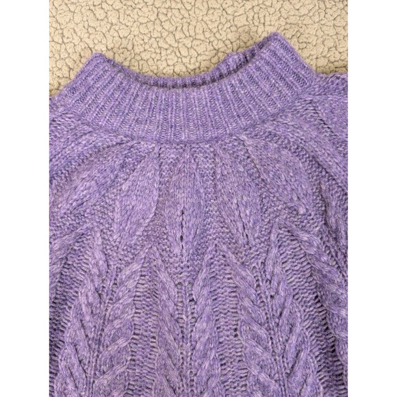 Tuckernuck Purple Turtleneck Sweater - Picture 3 of 12